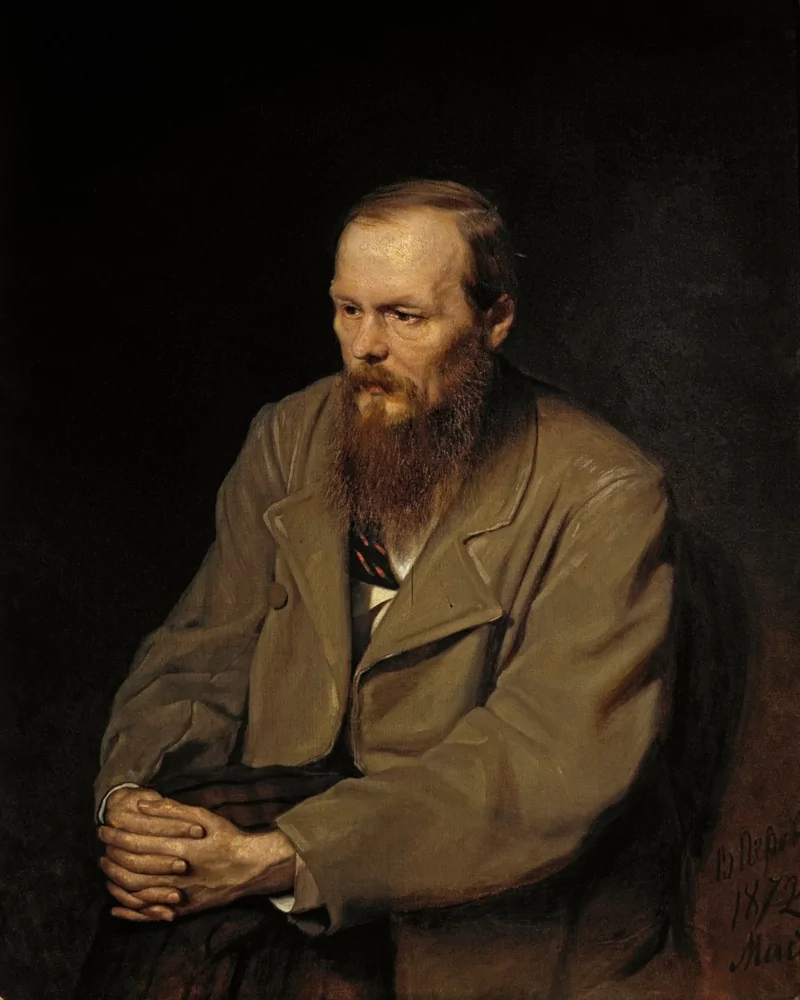 Portrait of Fyodor Dostoyevsky by Vasily Perov, 1872
